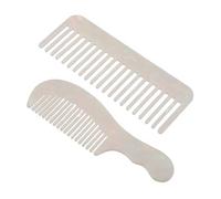 WRITWAA 2 Piezas Peine De Acetato Diseño Marina Peine Portátil Antiestático Para Mujeres Anchos Para Cabello Rizado Ondulado y Liso Para Viaje y Cuidado Personal