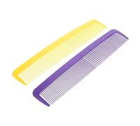 WRITWAA 2 Piezas Peines Gigantes de Colores y Amarillo Accesorios Exagerados para Disfraces de Carnaval y Utilizados como Actuaciones Escénicas Cómicas