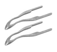 WRITWAA 2 Piezas Puntas Eléctricas de Hierro para Pirograbado Calentamiento Rápido y Diseño Fácil Plug And Play, Ideales para Dibujo y Sombreado en Madera