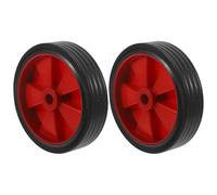 WRITWAA 2 Piezas Ruedas de Compresor de Aire de 5 Pulgadas Ruedas Estables y Resistentes para Electrodomésticos Movilidad Silenciosa Absorción de Impactos Repuestos Industriales para