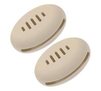 WRITWAA 2 Piezas Soporte de esponja de maquillaje de silicona Estuche de silicona para esponjas de maquillaje Organizador de esponjas de maquillaje portátil Poseedor Constituir cosmético