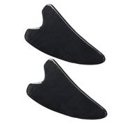 WRITWAA 2 Piezas Tabla de Raspado Guasha Placa de Raspado Portátil Masaje Facial Herramienta de Cuidado Facial Corporal Relajación