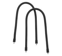 WRITWAA 2 Piezas Tubo Flexible de Cuello de Cisne con Rosca Macho Soporte Extensor Metálico para Trípode Adaptador para Cámara Micrófono Teléfono Streaming