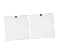 WRITWAA 2 Placas De Filtro Para Aspiradora Filtro Para Colector De Placa De Repuesto Para Filtro De Uñas Portátil Accesorios Para Aspiradora Compuesto De Polipropileno