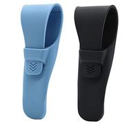 WRITWAA 2 Series Bolsa De Almacenamiento Estuche Maquinilla De Afeitar De Viaje Fundas De Viaje De Silicona Funda De Silicona para Transporte De Viaje Gel De Sílice 2 Piezas*2