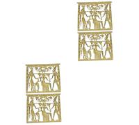 WRITWAA 2 Series Broche De Faraón Egipcio Broche De Esmalte Retro De Abrigo De Momificación Bonitos Alfileres De Solapa Camisa Medieval Ramillete Para 2 piezas*2