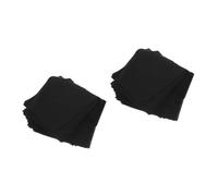WRITWAA 2 Series Para Gafas Para Lentes Paños De Limpieza Para Gafas Tabletas Limpieza De Gafas Limpiadoras De Anteojos De Anteojo Black 50 Piezas*2