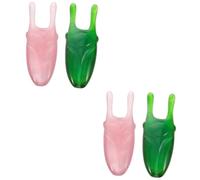 WRITWAA 2 Series Tablero De Raspado Skincare Skin Care Face Massager Tablero Guasha - Herramienta Práctica Masaje Raspador De Cara Portátil Raspador De Cuerpo Multiusos Resina 2 Piezas*2