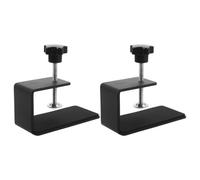 WRITWAA 2 soportes para palanca de cambios de simulación de carreras, abrazadera para borde de mesa para configuración de palanca de cambios de juegos de escritorio, soporte para de de escritorio,