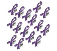 WRITWAA 20 Piezas Broche de Lazo Esmaltado Pin de Concienciación de Hierro Accesorio y Duradero para Eventos Benéficos y Conferencias