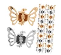 WRITWAA 20 Piezas Clip De Agarre Forma De Alas Accesorios Cabello De Hadas Unidades Pinzas Adorables Para Bebés Niñas y Pequeños Para Uso Halloween Fiesta o Escuela