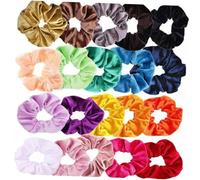 WRITWAA 20 Piezas De Accesorios De Terciopelo Para El Cabello Coleteros Coleteros Elásticos Aros Para El Cabello Para Mujer Elásticos Para El o Para Niña