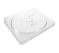 WRITWAA 20 Unidades Molde para Mascarillas Faciales de Algas Marinas, Bandeja Plástica Reutilizable para Hacer Mascarillas Caseras, Herramienta para Cuidado Facial en Casa, Kit Bricolaje