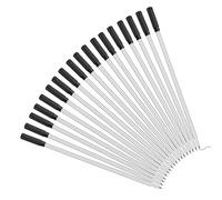 WRITWAA 200 Unidades Recambios para Bolígrafo Metal Negro Punta Media Unidades Recarga de Tinta Suave Compatible con Bolígrafos Cross para Oficina y Estudio