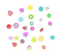 WRITWAA 2000 Piezas Accesorios Para Cortar Frutas De Fruta Diy Rebanada De Uña Decoración De Uñas Para Bricolaje