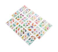 WRITWAA 20hojas Pegatinas De Tatuajes De Dinosaurios Pegatinas De Tatuajes Temporales Para Pegatinas De De Dibujos Animados Para Fiestas De Cumpleaños De De Dinosaurios