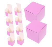 WRITWAA 20piezas Caja De Obsequio Morada Caja De Obsequio Para Aniversario Boda Perfume Joyería Embalaje Para Navidad