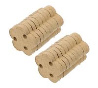 WRITWAA 20piezas Tortas De Moxa De Ajenjo Chino Sin Humo De Tres Herramienta De Cuidado Para Terapia De Calor Acupuntura