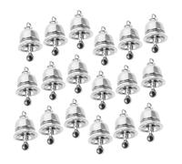 WRITWAA 25 Piezas Vintage Metal Bells Sturdy Alloy Pendant Charms For DIY Jewelry Making Wind Chimes Pet Collars And Christmas Wreath Decorations