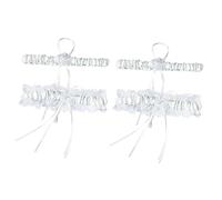 WRITWAA 2pares Tira De De Encaje Floral Para Novias Diseño Elegante Para Bodas y Fiestas Compatible Muslos Comodidad Excepcional Tu Día Especial