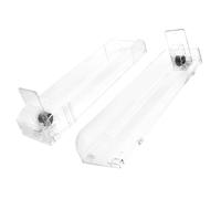 WRITWAA 2piezas Expositor De Cigarrillos Automático Unidades y Sistema De Empuje Para Tienda Vitrina Transparente Pulsador Automático Para Supermercados Capacidad Para Por Expositor