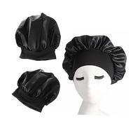 WRITWAA 2piezas Gorro de Dormir Diadema Elástica Alta Pack Anticaída para Quimioterapia para Mujeres y Niñas Lado