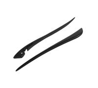 WRITWAA 2piezas Horquilla de Ébano Vintage para Moños y Coletas Palillos de Madera Pelo para Mujer Tocado Decorativo para Bodas y Festivales