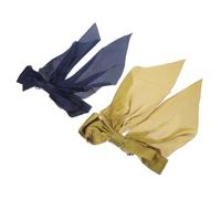 WRITWAA 2piezas Lazos de Cinta Pelo Pinzas de Resorte Accesorios Cabello Elegantes para Mujeres Pinzas para Coletas Cinta Pelo para Chicas Adolescentes