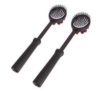 WRITWAA 2piezas Martillo De Masaje De Madera Masajeador De Puntos De Acupuntura Rascador De Espalda Para Hombres y Mujeres Herramienta De Masaje Para Aliviar El