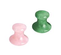 WRITWAA 2piezas Masajeador De Piedra Raspadora Para Cara y Espalda Tablero De Cristal Para Masaje Herramienta De Gua Sha Para Facial y Cuerpo