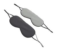 WRITWAA 2piezas Máscara para Dormir Ojos de Antifaces para Dormir Duraderos y Prácticos Protectores Oculares para Viajes Antifaz para Dormi y Ventilación