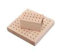 WRITWAA 2piezas Organizador de Uñas Soporte para Taladro de Orificios Expositor Cuadrado para Herramientas de Manicura Caja Organizadora de Brochas para Escritorio