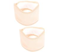 WRITWAA 2piezas Pack De Aceite De Ricino Para Cuello Reutilizable y Lavable Envoltura Orgánica Para Relajación y Para Uso Diario