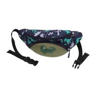 WRITWAA 2piezas Riñonera Infantil Verde Bolsillo para Niño Niña Mochila De Cintura Resistente y Duradera para Actividades Al Aire