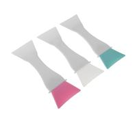 WRITWAA 3 Juegos Brochas de Silicona para Maquillaje Aplicadores de Facial y Loción Corporal Cabeza Intercambiable y Herramientas de