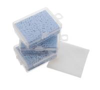 WRITWAA 3 Juegos Paleta de Pintura de Viaje con Diseño Compacto y Preservación de Humedad, Bandeja con Esponjas de Papel para Pintar Miniaturas al Aire Libre y Reparaciones Artísticas