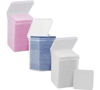 WRITWAA 3 limpieza de pegamento de pestañas Salón frotamiento Cuidado limpiador hisopos almohadilla removedora de pegamento almohadilla para limpiar botellas de pegamento algodón