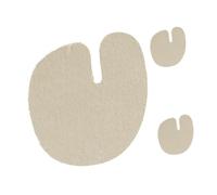 WRITWAA 3 Pares Almohadilla anti-pie almohadillas adhesivas para el antepié para pies almohadillas para zapatos comodas cojín de zapatos para sandalias plantillas para sandalias cuero