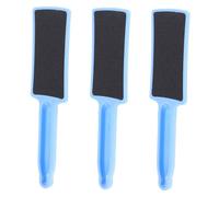 WRITWAA 3 Piezas Herramientas de Pedicura de Pies Raspador de Pies de Doble Cara para Quitar Durezas Herramienta