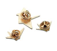 WRITWAA 3 Piezas novia broche de damas lindo pin joyas de grulla de origami fiesta pasadores decoración Dibujos animados Decorar Insignia grulla de papel Perder alfiler