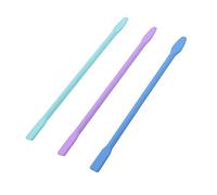 WRITWAA 3 Piezas Palo De Máscara Aplicador De De Arcilla Herramienta Para Mezclar Carbón Silicio Mezclando Flexible Productos De Belleza Gel De Sílice