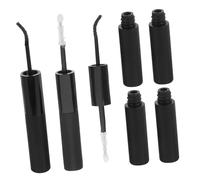 WRITWAA 3 Piezas pegamento para pestañas postizas herramientas de maquillaje de mujer pegamento y sellador de pestañas pegamento para pegar y sellar pestañas Black