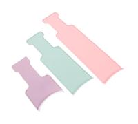 WRITWAA 3 Piezas Tabla para teñir y teñir el cabello destacar herramienta de color para estilista frustrar junta tablero frustrado reflejos del cabello peine destacados el plastico