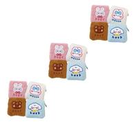 WRITWAA 3 Series Bolsa Sanitaria Portátil Organizador De Compresas Higiénicas Neceser Lavable Período Niñas Y Mujeres 4 Piezas X 3