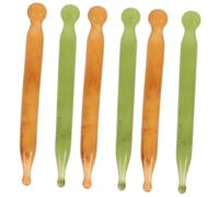 WRITWAA 3 Series Herramientas De Raspado De Belleza Herramienta De Masaje Facial Muscular Masajeador Portátil De Varilla De Acupresión Bolígrafos De Acupresión 2 piezas x 3