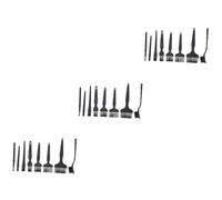 WRITWAA 3 Series Juego De Cepillos De Limpieza Cepillo para Limpieza De Dispositivos Electrónicos Kit De Limpieza De Huecos Cepillo para Limpieza De Teclado Cepillo 8 Piezas x 3