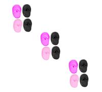 WRITWAA 3 Series Orejeras De Silicona Para Color De Cabello Proteccion Alto Suave Cuidado Personal Orejeras Antiruido Para Los Para Tinte De Cabello Ear Covers 4 Piezas X 3