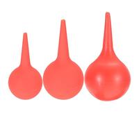 WRITWAA 3 Tamaños Kit de 3 Bolas de Limpieza para Oídos 30ml 60ml 90ml, Soplador Exprimidor de Goma para Cera y Polvo, Limpiador Manual Adultos, Salud Auditiva