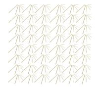 WRITWAA 300 Piezas Juego de uñas de Cabeza Redonda Doradas Perchas para Cuadros pequeños Clavos de Hardware para Colgar Cuadros Clavos Colgantes de Oro Golden