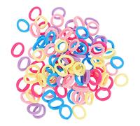 WRITWAA 300piezas Cintas Elásticas Pelo Para Niñas Flexibles y Circulares Para Coquetear y Jugar Alta Elasticidad y Material Suave